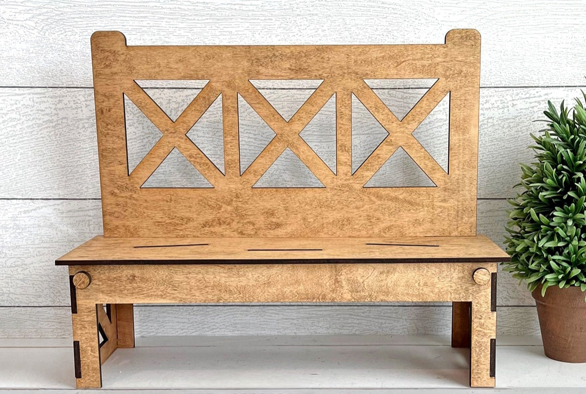 Interchangeable bench