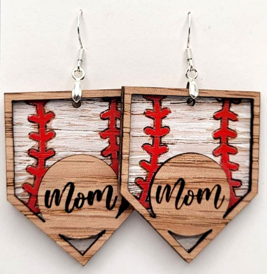 Mom base earrings
