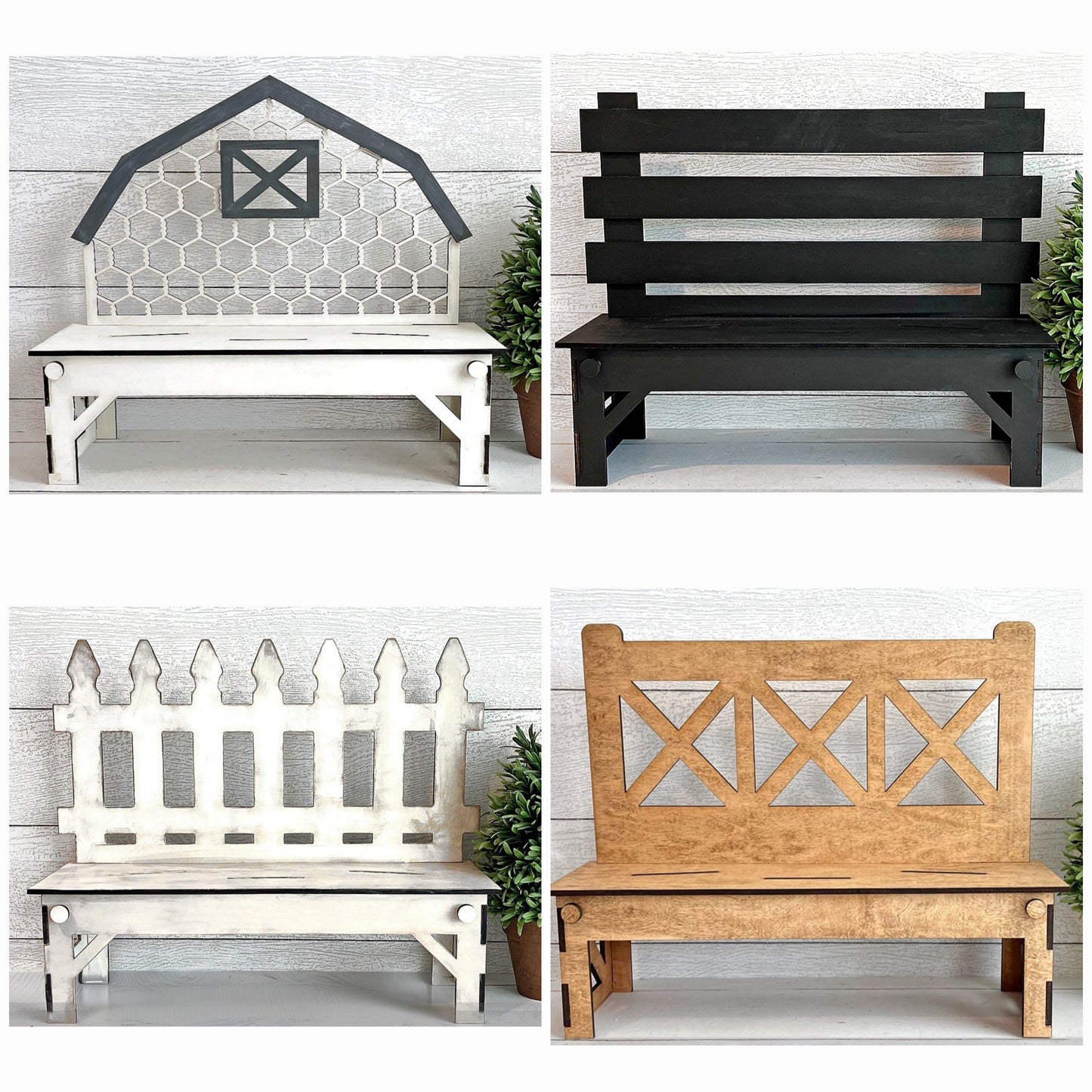 Interchangeable bench