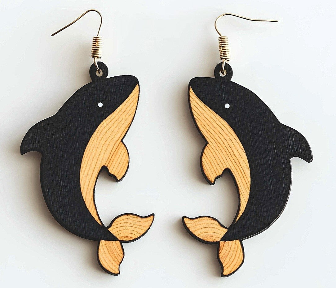 Whale Song Earrings