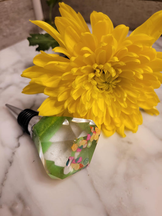 Fruit slice wine stopper
