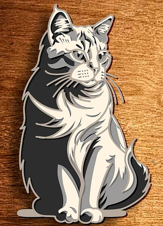 Wise one wooden layered wall art