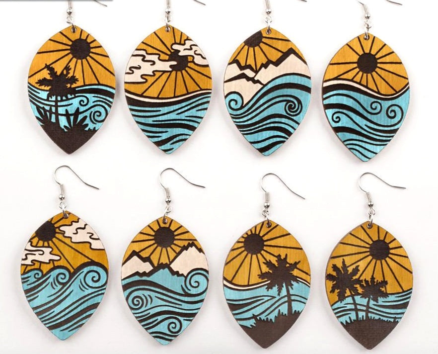Sunwave Serenity Earring Collection