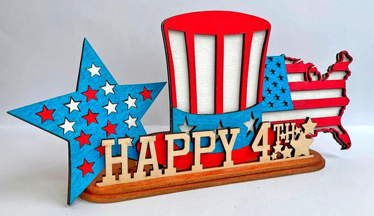 4th of july inserts for the interchangeable stand