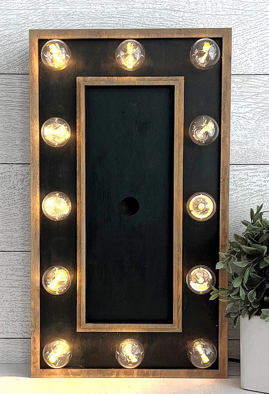 Hollywood lights interchangeable