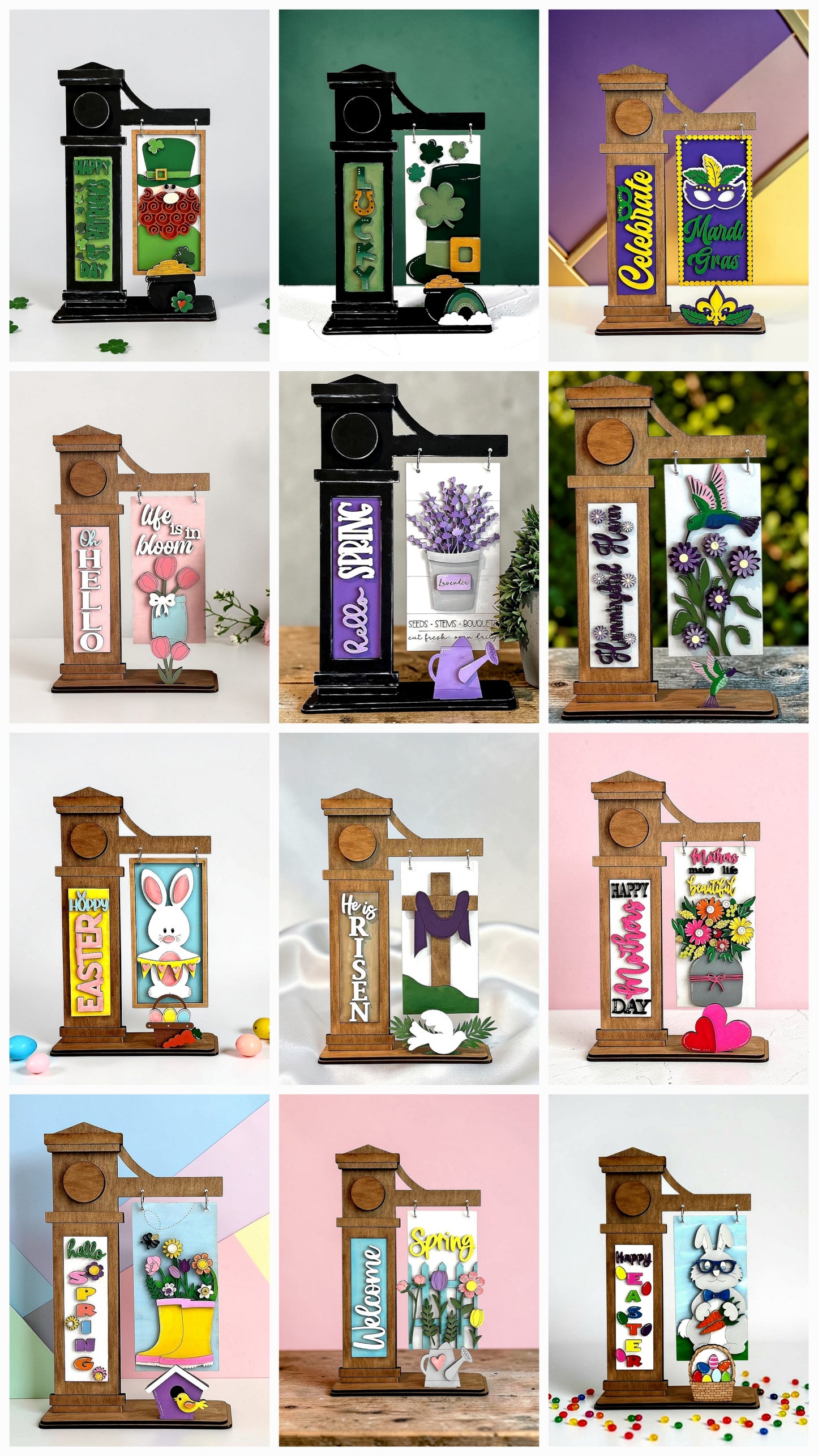 Interchangeable Post